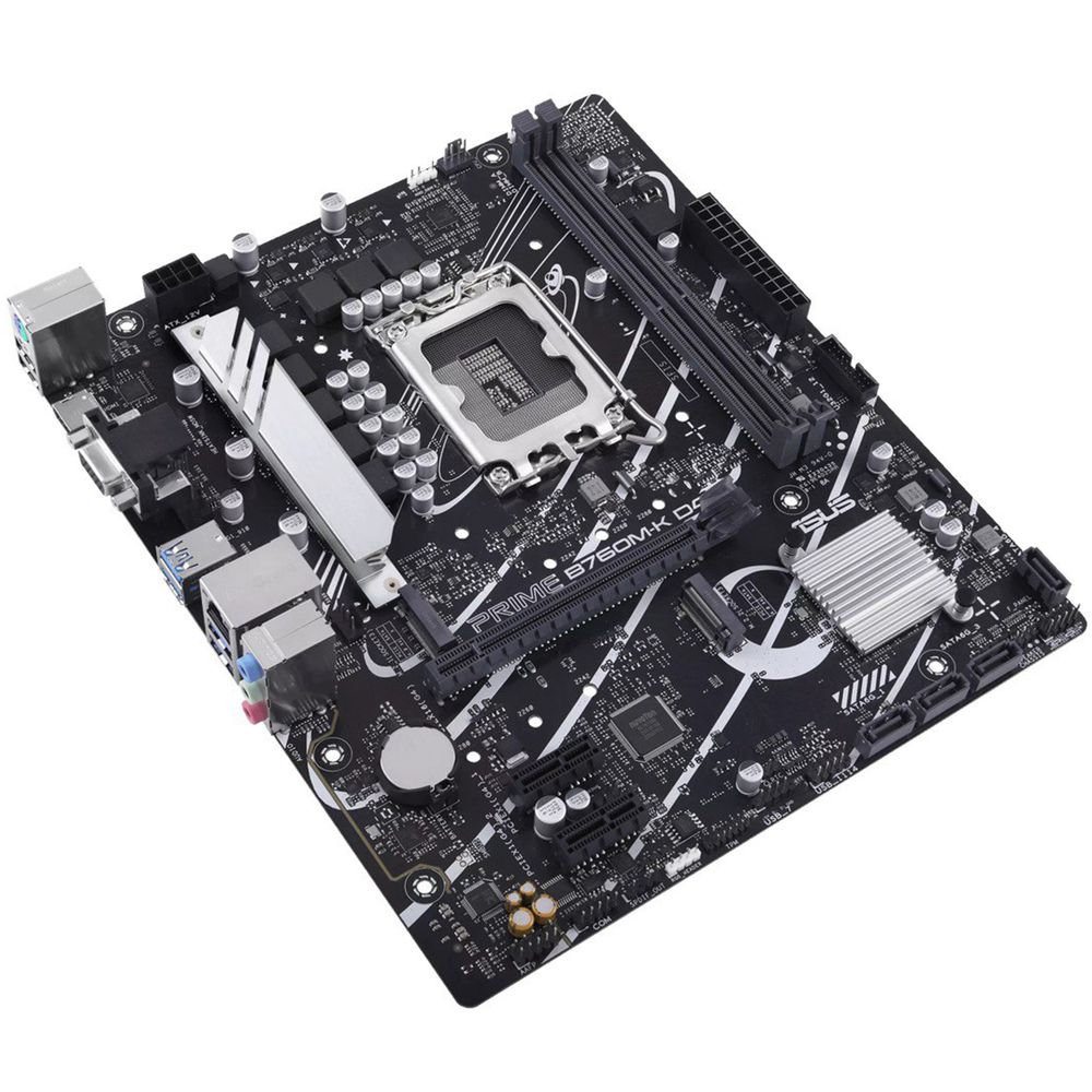 Материнская плата ASUS PRIME B760M-K D4 LGA1700 mATX 2xDDR4 PCIEx16 2xPCIEx1 2xM.2 HDMI VGA 2.5GLAN — изображение 6