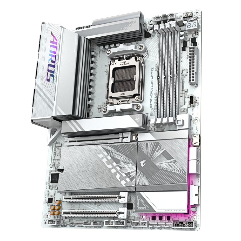 Материнская плата Gigabyte X870E AORUS ELITE WIFI7 ICE, RTL — изображение 5