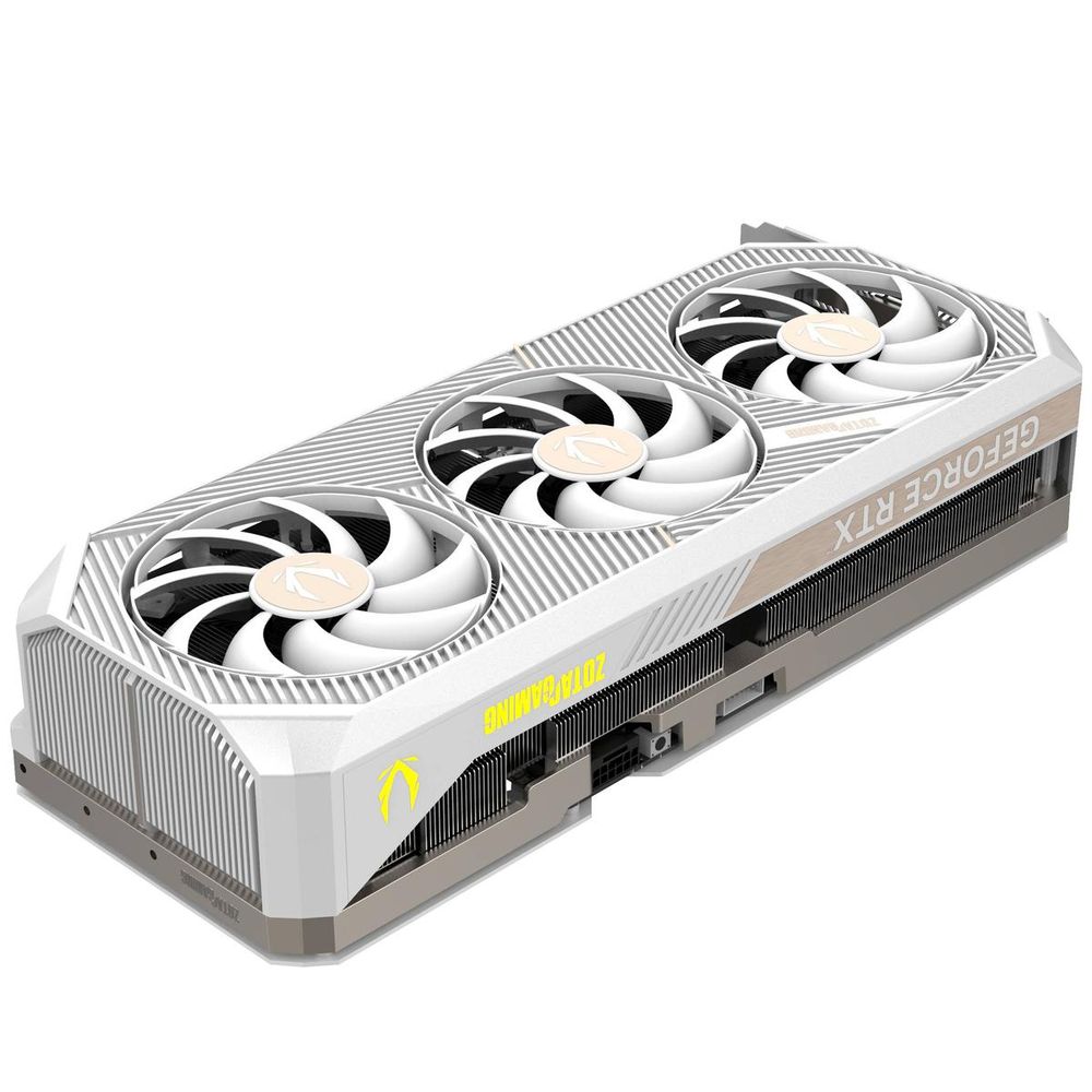 Видеокарта Zotac Bad Pack RTX5080 SOLID OC WHITE ED 16GB GDDR7 256bit 3xDP HDMI 3FAN PREMIUM PACK — изображение 4