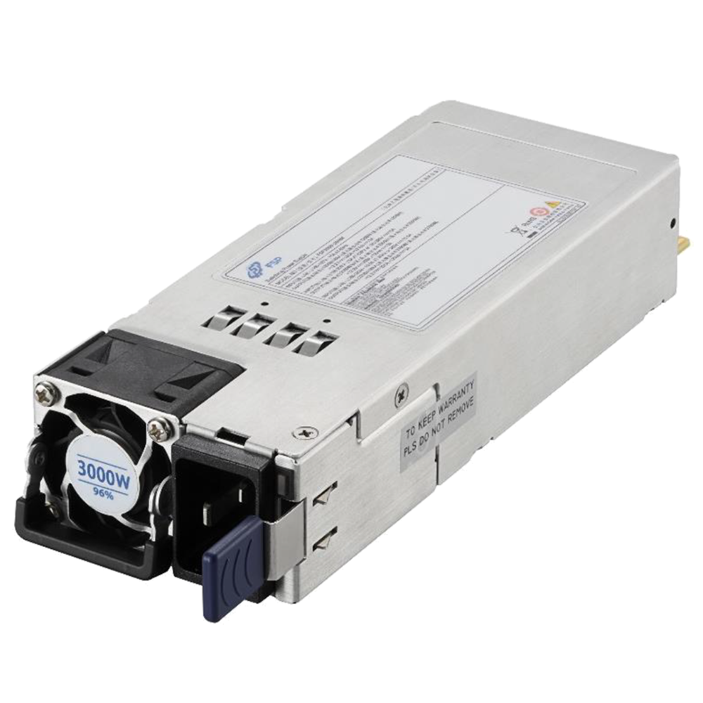 Блок питания серверный FSP FSP3000-20HM 3000W, CRPS Redundant module (ШВГ=73.5x39x185 mm), AC FullRange Input, DC 12V & 12Vsb Output,PMBUS 1.2, 80+ Titanium, OEM