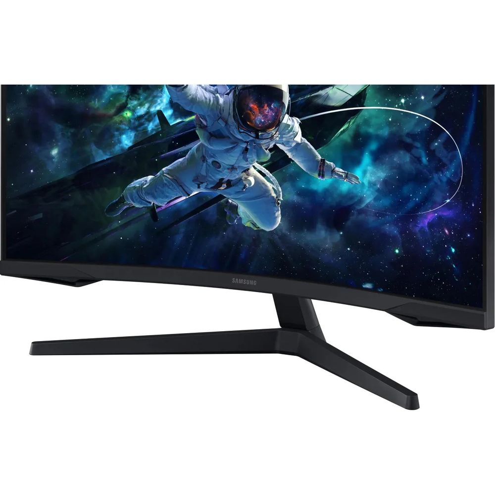 Монитор 27" SAMSUNG S27CG550EI Odyssey G5 G55C QHD Curved VA, 2560x1440, 165Hz, 1ms, 300сd/m, 2500:1, HDR10 | HDMI(2.0), DP(1.2) | ExPSU, Vesa 75, Black — изображение 12
