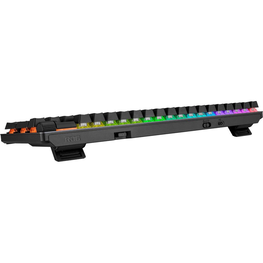 Клавиатура ASUS X901 STRIX SCOPE II 96 WL ROG NX Snow ABS 96% USB 2.4GHz BT — изображение 7