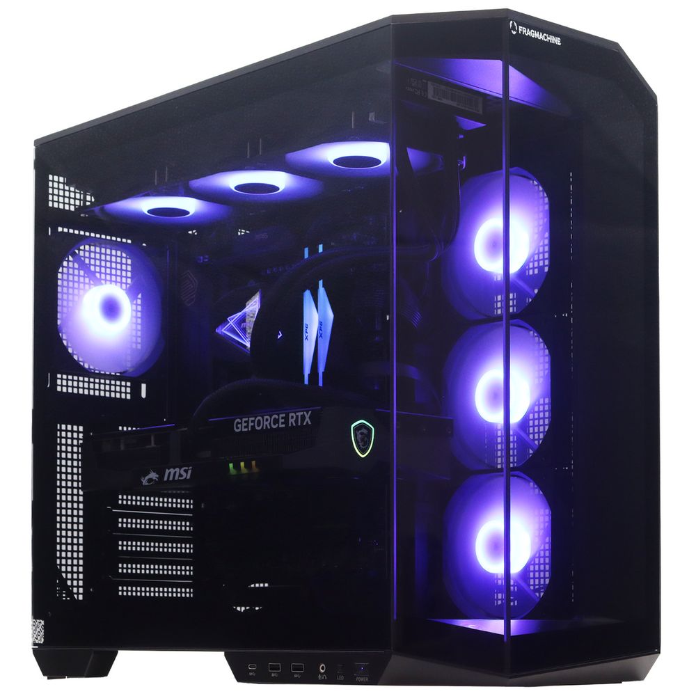 Компьютер ПЭВМ т.м. "FRAGMACHINE" Fire 7108 (r7-9800X3D, DDR5 32GB, SSD 2000Gb, RTX 5070Ti, No OS) — изображение 2