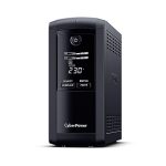 Источник бесперебойного питания ИБП Line-Interactive CyberPower VP1000EILCD 1000VA/550W USB/RS-232/RJ11/45  (6 IEC С13)