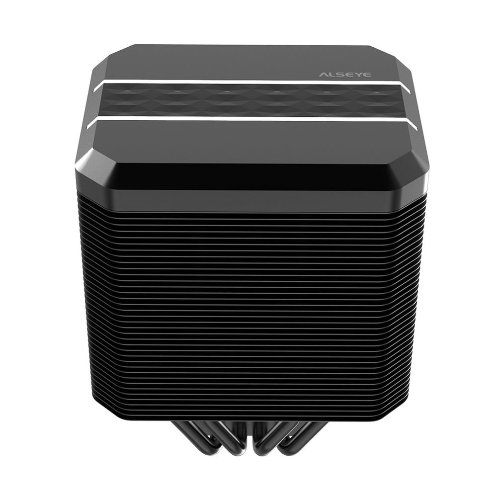 Вентилятор для процессора ALSEYE M90-B LGA1700/1200/115x, AMD AM4, Height 135mm, TDP 180W, 4x6mm heat pipe, FAN 90mm, 800~2400rpm, PWM — изображение 6