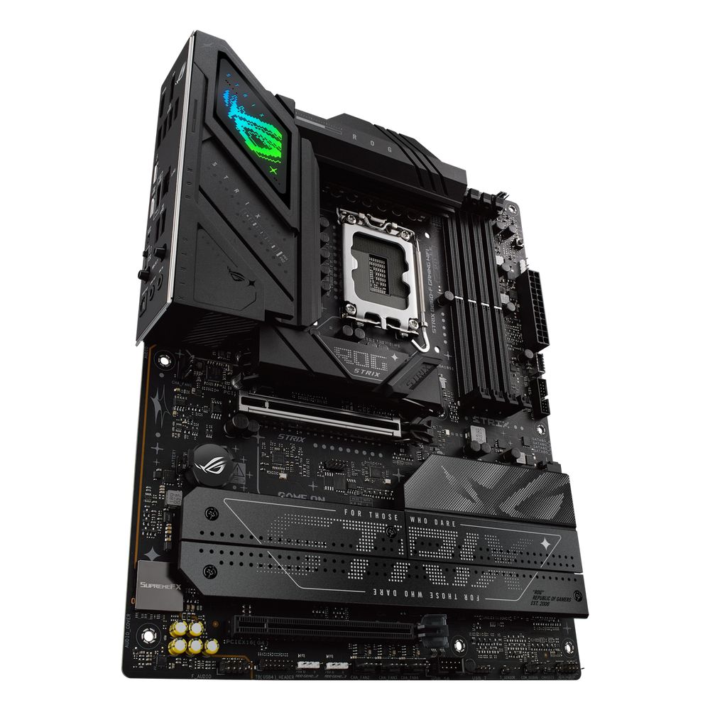 Материнская плата ASUS ROG STRIX B860-F GAMING WIFI LGA1851 ATX 4xDDR5 2xPCIEx16 4xM.2 Thunderbolt USB-C DP HDMI 2.5GLAN Wi-Fi 7 — изображение 4