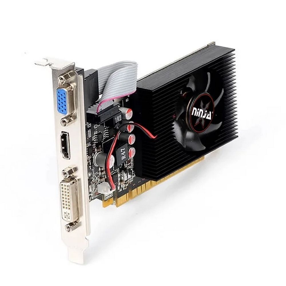 Видеокарта Ninja (Sinotex) R5 230 2GB DDR3 64bit VGA DVI HDMI 1FAN LP RTL — изображение 4