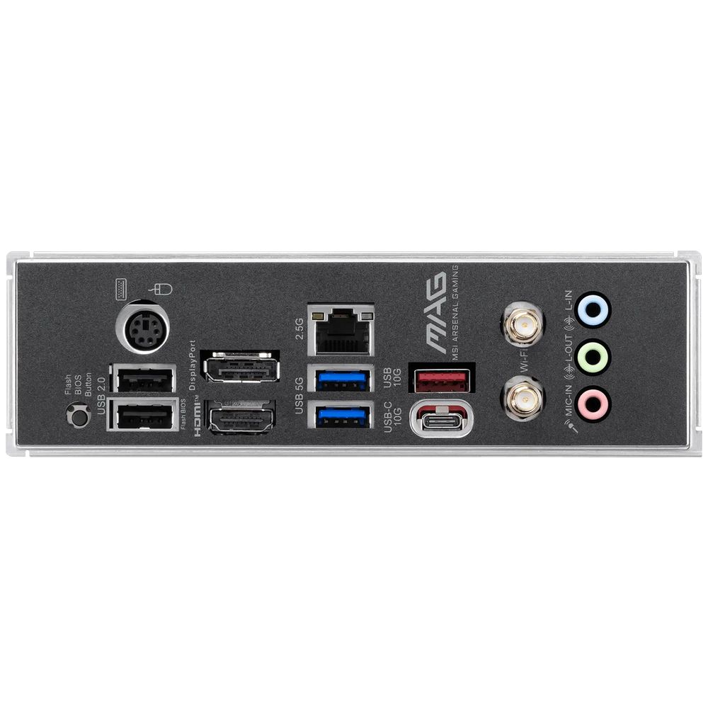 Материнская плата MSI MAG B550 TOMAHAWK WIFI B550, AM4, 4*DDR4, 2*PCIEx16, 2*PCIEx1, 2*M.2, 2*TypeC, 1*USB3.2Gen2, 4*USB3.2Gen1, 6*USB2.0, 4*SATA3.0, 2.5G, DP, HDMI, ATX, RTL — изображение 5