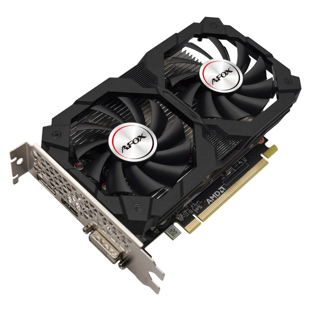 Видеокарта Afox RX550 4GB GDDR5 128bit DVI DP HDMI 2FAN RTL — изображение 3