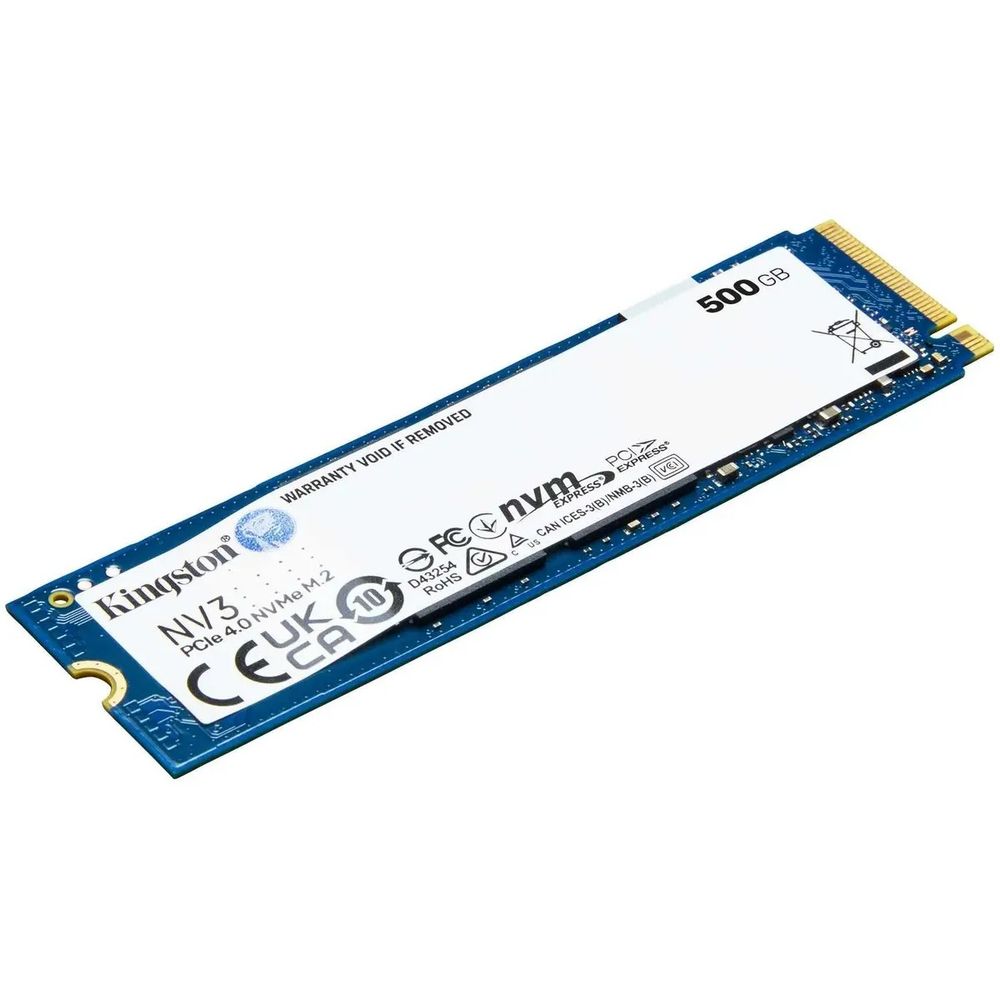 Твердотельный накопитель SSD Kingston SSD Kingston PCIe 4.0 x4 500GB SNV3S/500G NV3 M.2 2280 — изображение 2
