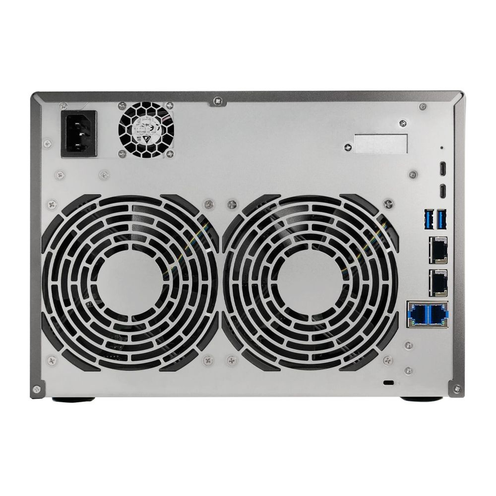 Платформа СХД ASUSTOR AS6810T 10 Bay 4xM.2 2x5GLAN 2x10GLAN 2x5GLAN 16GB (Max.64GB) DDR5 2xUSB-C 3xUSB — изображение 6