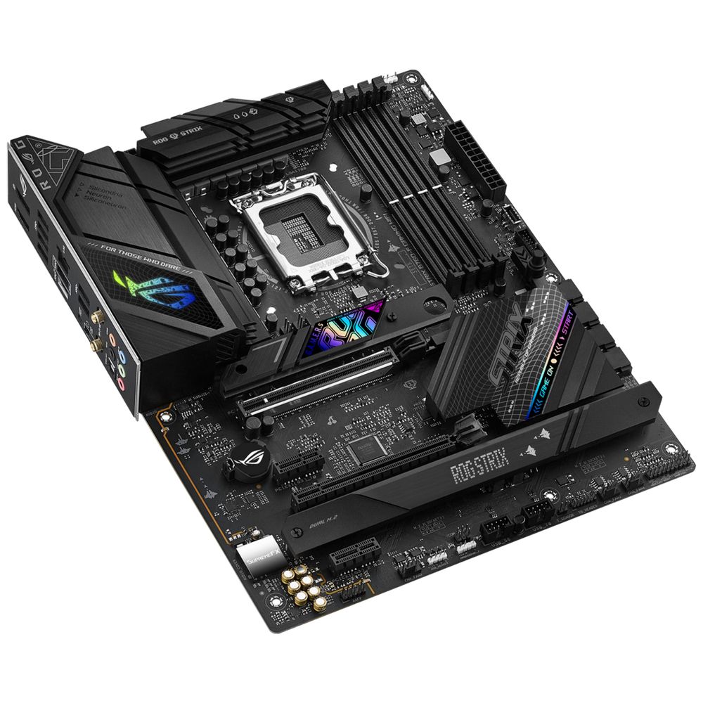 Материнская плата ASUS ROG STRIX B760-F GAMING WIFI LGA1700 ATX 4xDDR5 2xPCIEx16 2xPCIEx1 3xM.2 USB-C DP HDMI 2.5GLAN Wi-Fi 6E — изображение 12