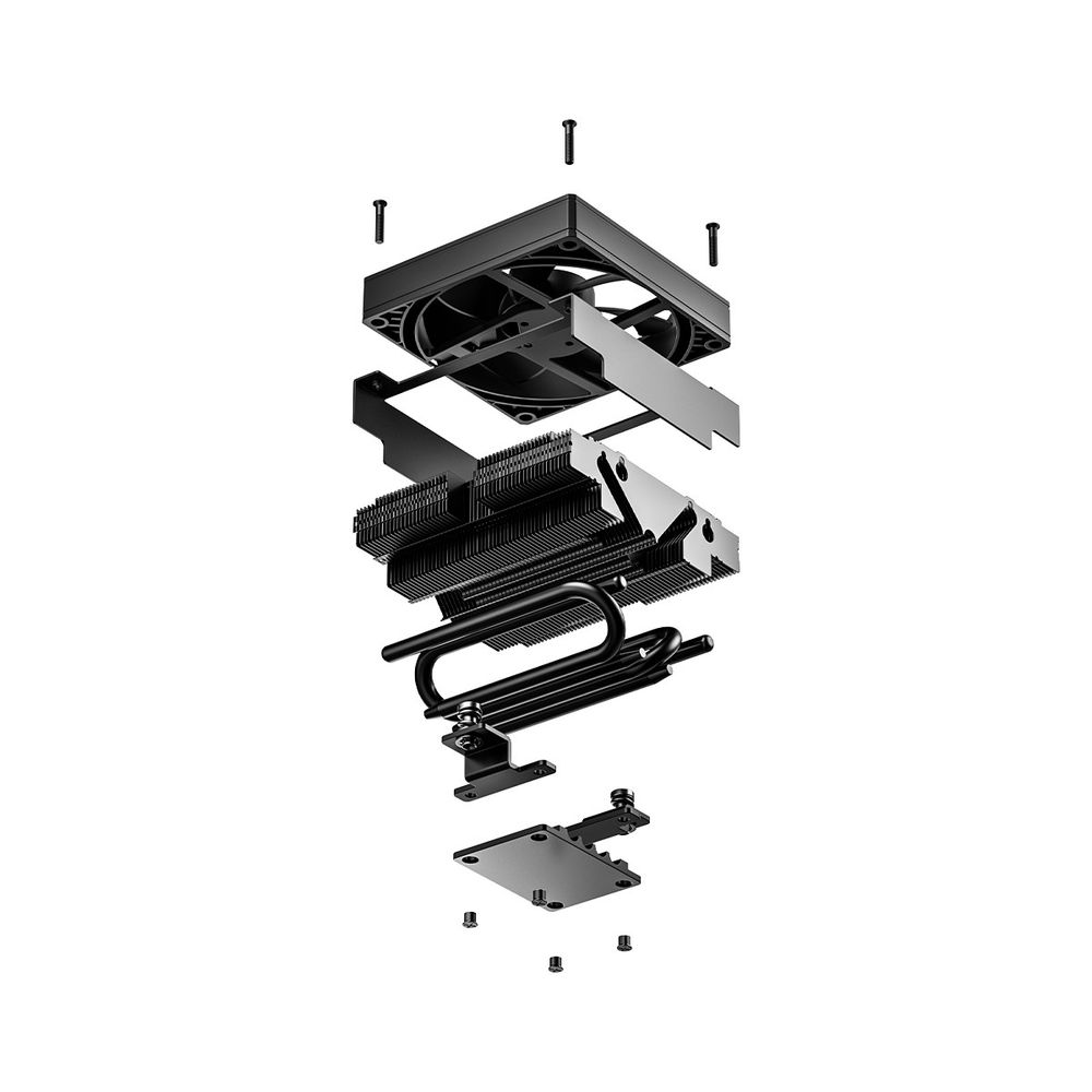 Вентилятор Cooler ID-Cooling IS-47XT V2 100W/PWM/ all Intel /AMD AM4,AM5/ Low profile/Screws — изображение 8