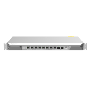 Маршрутизатор 1*WAN 2.5Гб/с, 1*LAN 1Гб/с, 3*LAN/WAN 2.5Гб/с, 3*LAN/WAN 1Гб/с, 2*1/2.5/10Гб/с SFP+, 1500 одновременных пользователей, 4Gbps