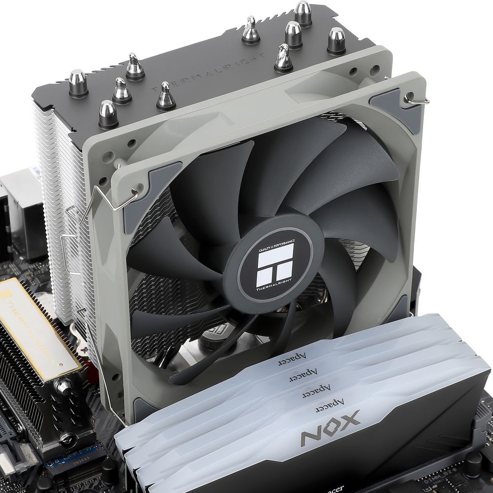 Вентилятор для процессора Cooler Thermalright Assassin King 120 SE/ PWM/ all Intel/AMD/ 6mm*5/ Screws — изображение 8