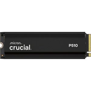 Твердотельный накопитель SSD Crucial P510 1TB PCIe Gen5 NVMe 2280 M.2 SSD with heatsink CT1000P510SSD5