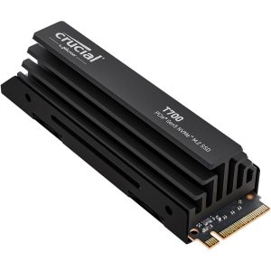 Твердотельный накопитель SSD Crucial T700 2TB PCIe Gen5 NVMe M.2 SSD with heatsink CT2000T700SSD5