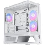 Корпус для ПК MSI MPG VIXTA 300R PZ W ATX, 2xUSB 3.2 Gen 1,1xUSB 3.2 Gen2x2 Type-C, 2x140mm ARGB Reverse Blade Fan, 1x120mm ARGB Fan, ARGB+PWM Control Board, TG,