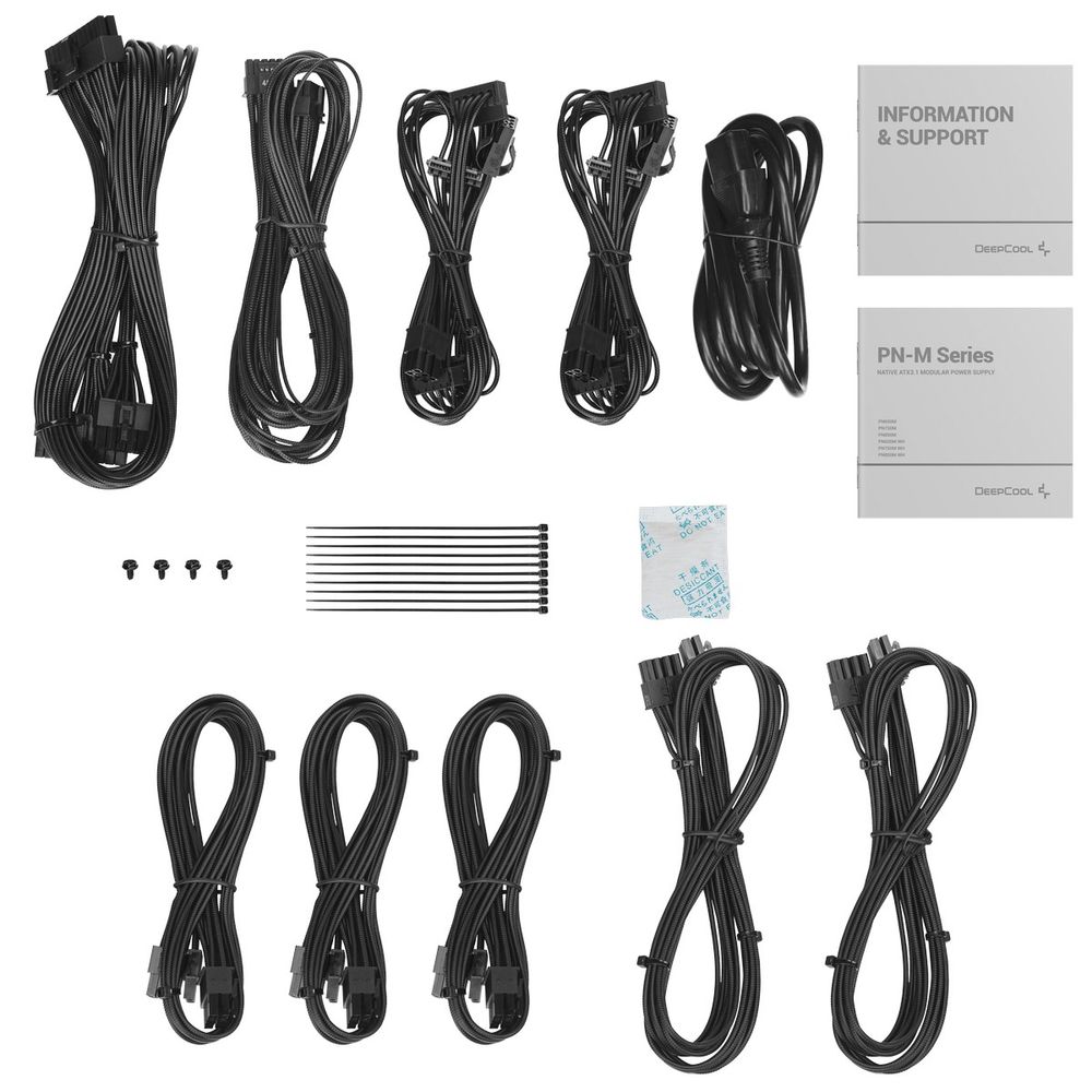 Блок питания Deepcool PN650M R-PN650M-FC0B-EU — изображение 10