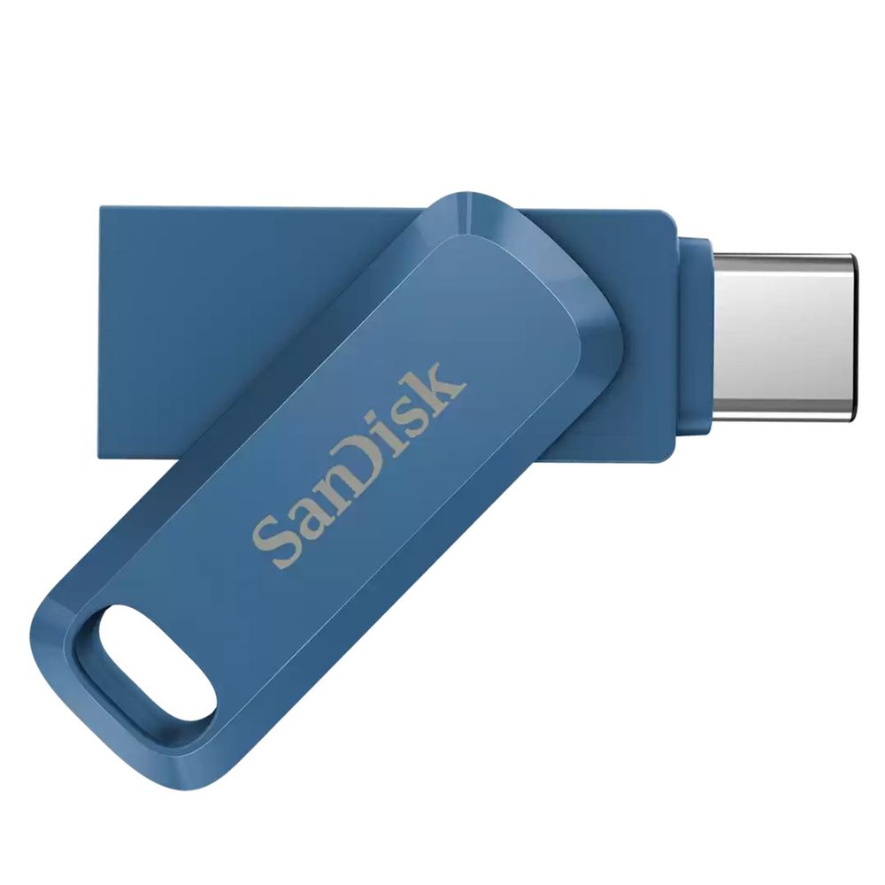 USB накопитель SanDisk Ultra Dual Drive Go USB Type-CTM Flash Drive 64GB Navy Blue — изображение 4