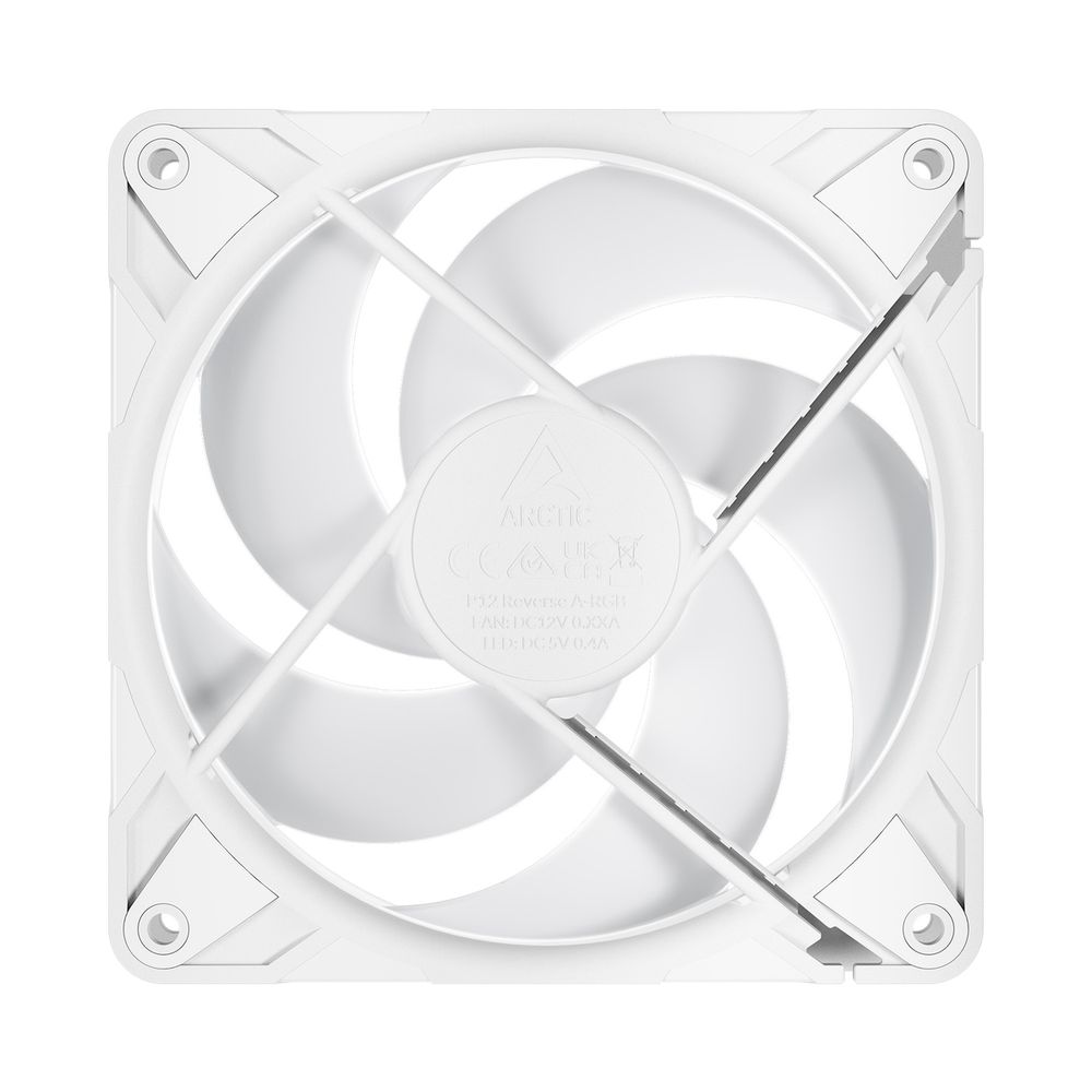 Вентилятор корпусной ARCTIC P12 Pro Reverse - A-RGB (White) retail арт. (ACFAN00325A) — изображение 5