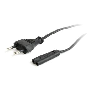 Кабель питания для аудио/видео техники Cablexpert PC-184-VDE-1.8M 1,8м, CEE 7/16 - C7, VDE, , 2-pin, 2х0,75, черный, пакет (026970) {100}