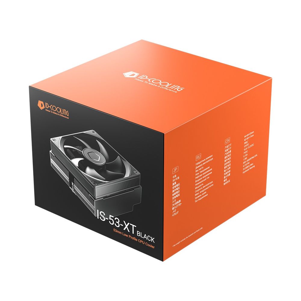 Вентилятор для процессора ID-Cooling IS-53XT 120W/PWM/all Intel /AMD AM4/ Low profile/Screws — изображение 14