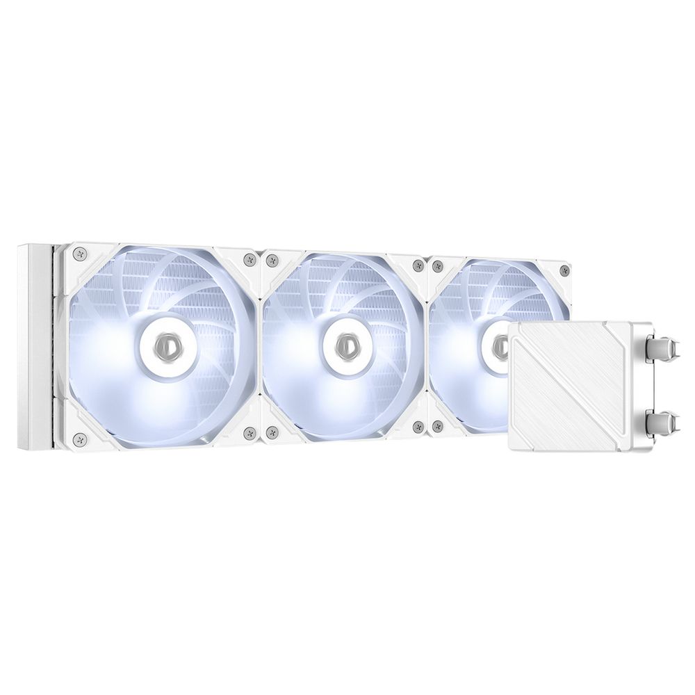 Вентилятор для процессора ID-Cooling DASHFLOW 360 BASIC WHITE 350W all Intel/AMD