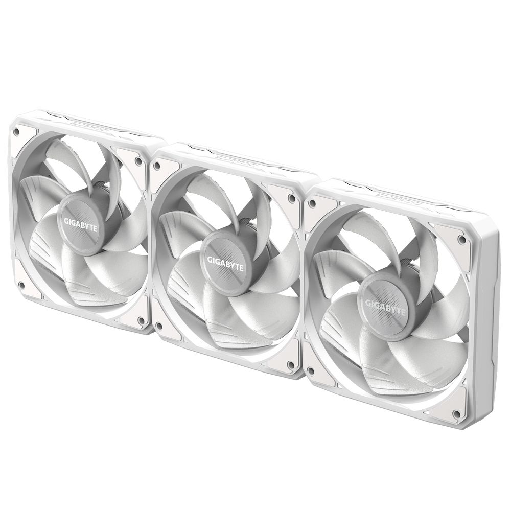 Вентилятор в корпус Gigabyte GBT EZRVSFAN1203 ICE 3X120mm ARGB FANs set. PWM, 3 Pin — изображение 2