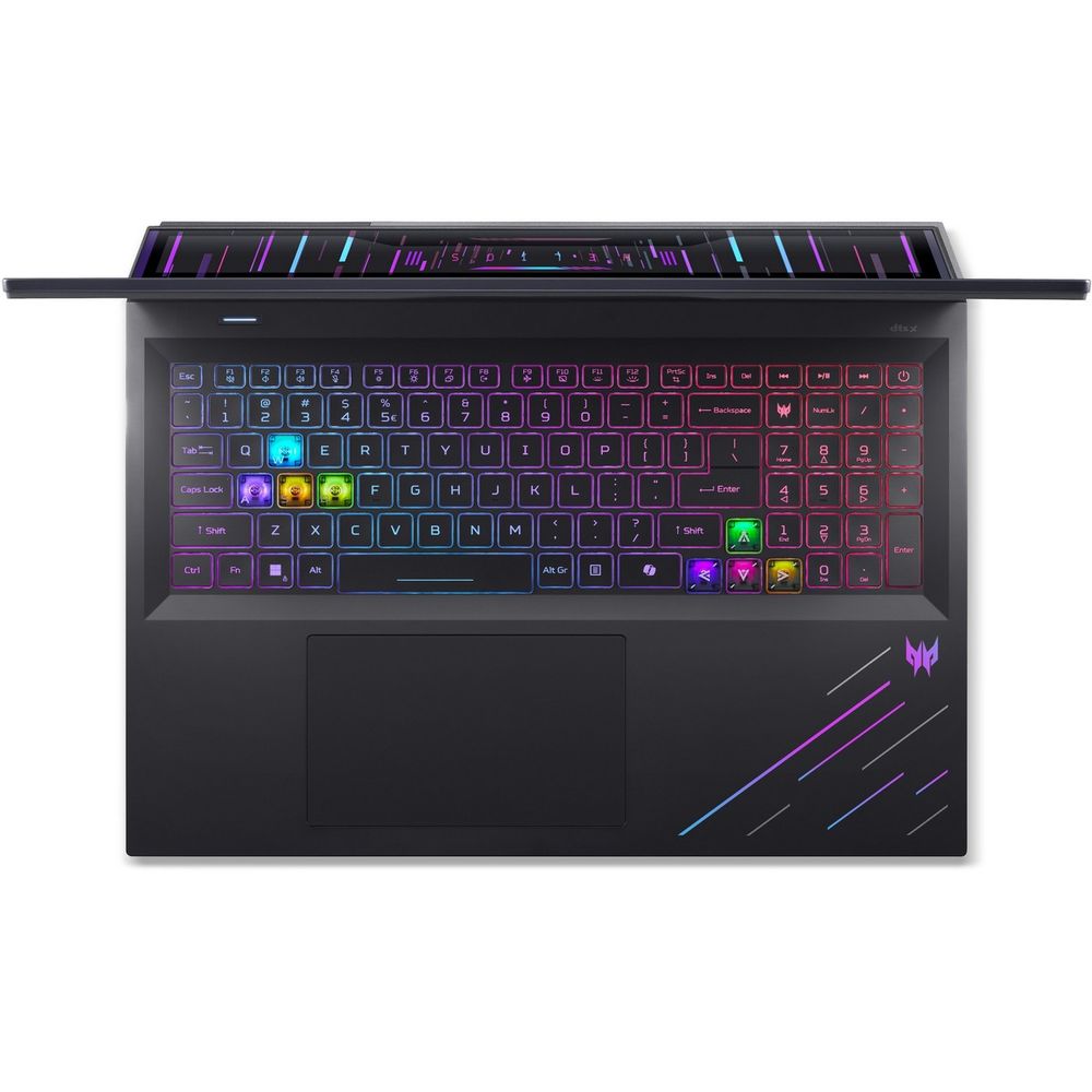 Ноутбук Acer Predator Helios 18 AI PH18-73-90A9 Intel Core Ultra 9 275HX/32Gb (2*16 D5)/SSD1Tb/RTX5090 24Gb (175W)/18"/IPS/WQUXGA/3840x2400/120Hz/NoOS/RJ-45/Black/3.5kg — изображение 4