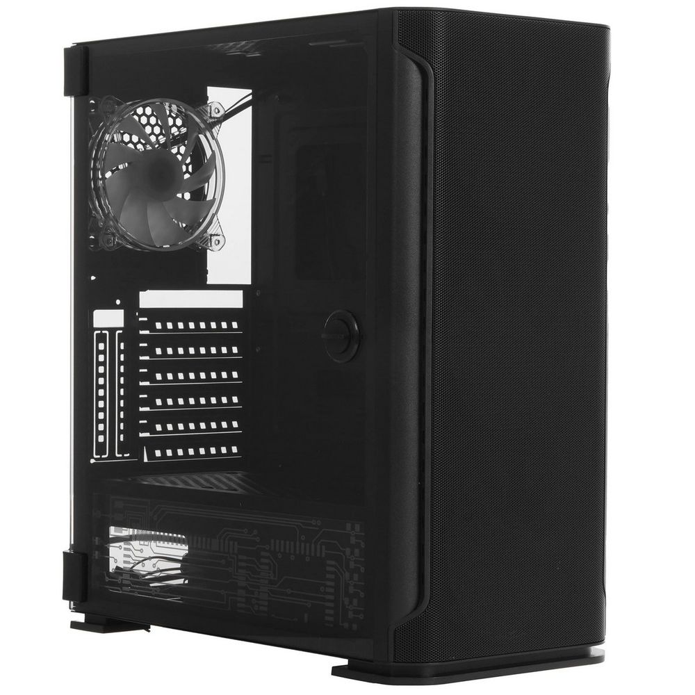Корпус SOEYI «AX1-B10 SOEYI ATX case with black coating front panel with flat small mesh, without» — изображение 4