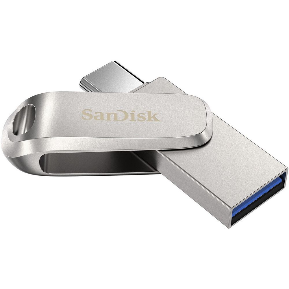 USB накопитель SanDisk Ultra Dual Drive Luxe USB Type-C 512GB - Up to 400MB/s, USB 3.1 Gen 1 — изображение 2