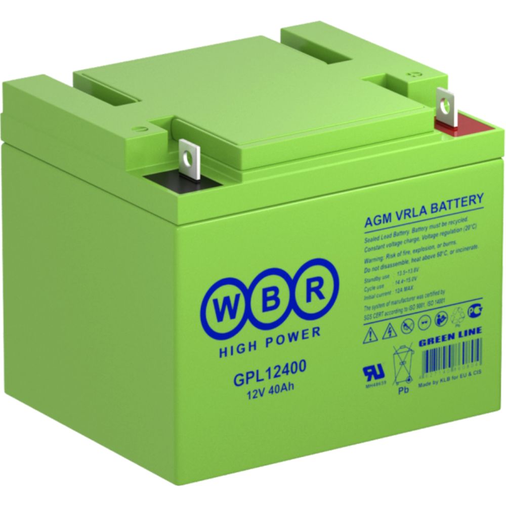 Аккумулятор WBR GPL 12400 — изображение 2
