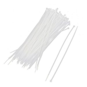 Аксессуары к шкафам и стойкам Hyperline WRline WR-SHN-25-125W Стяжка-хомут 2.5х150мм, кабельная нейлоновая неразъемная, полиамид 6.6, цвет белый (100шт)