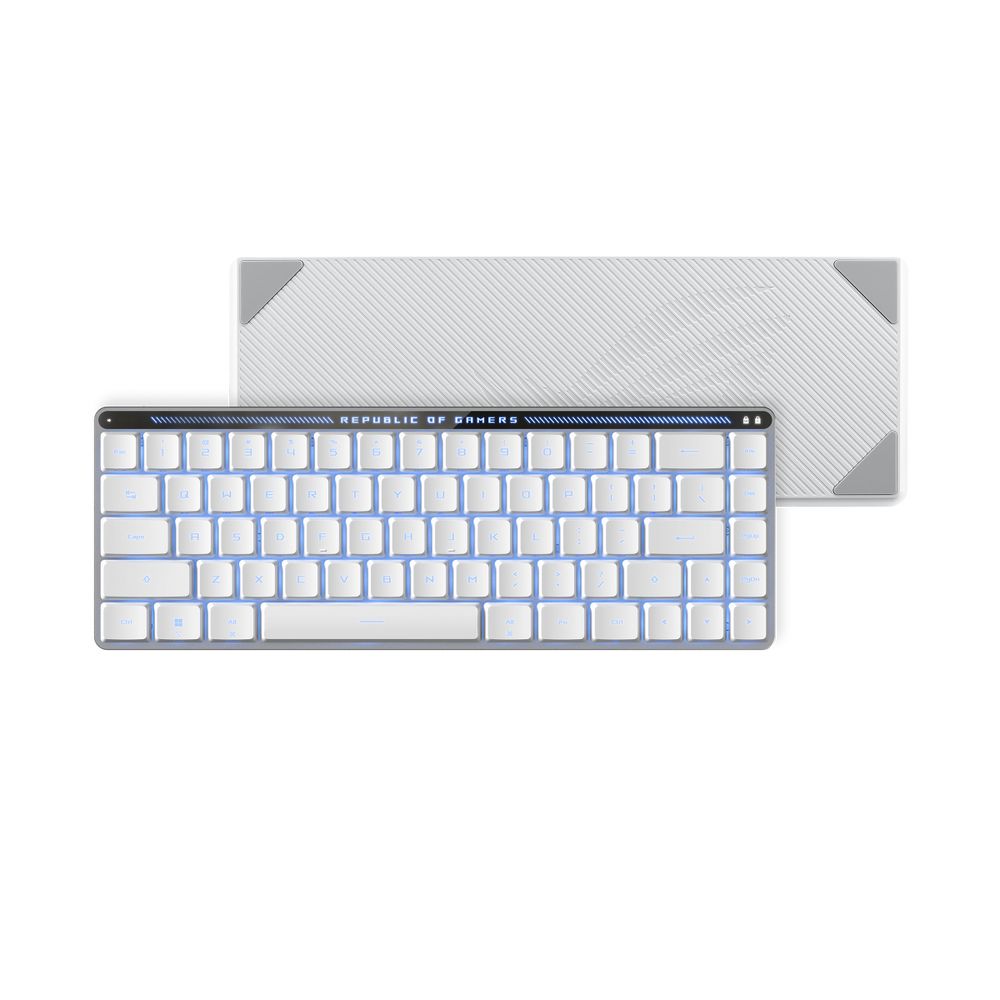 Клавиатура ASUS M603 FALCHION RX LP ROG RX Red ABS 65% USB 2.4GHz BT — изображение 2