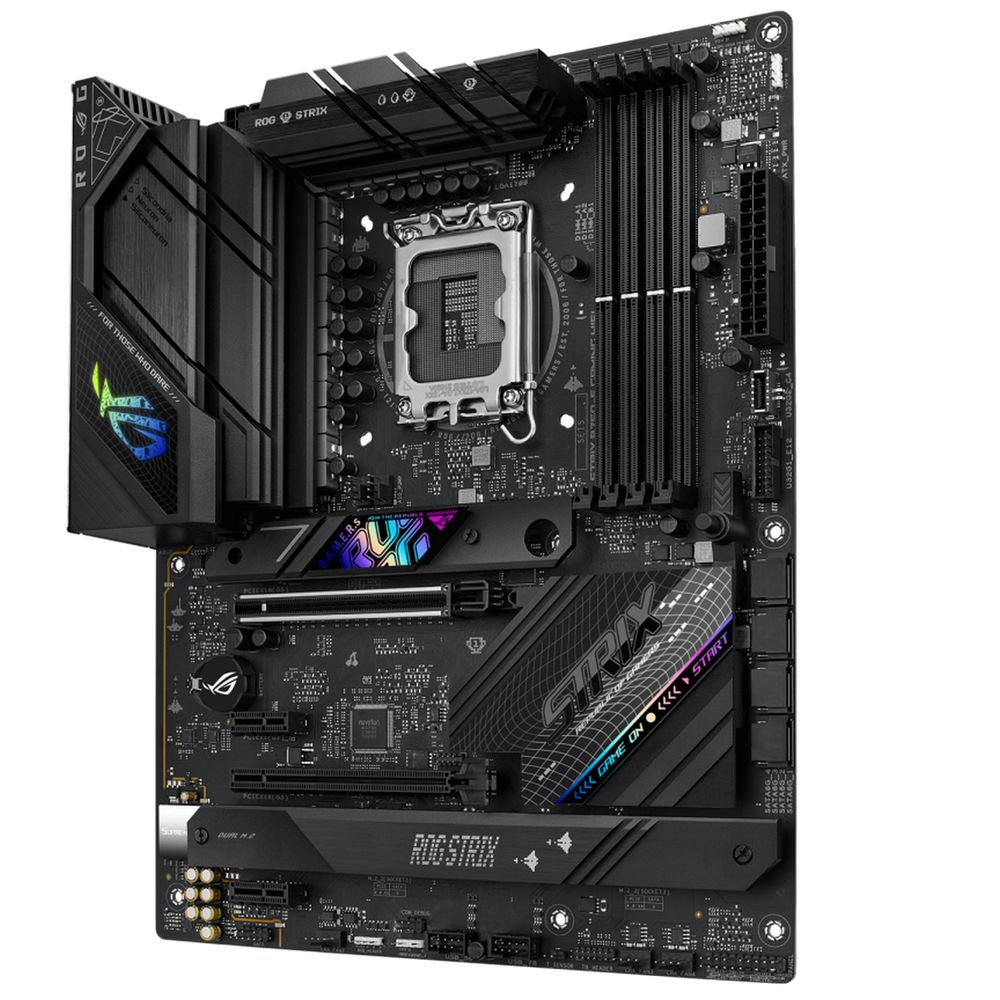 Материнская плата ASUS ROG STRIX B760-F GAMING WIFI LGA1700 ATX 4xDDR5 2xPCIEx16 2xPCIEx1 3xM.2 USB-C DP HDMI 2.5GLAN Wi-Fi 6E — изображение 3