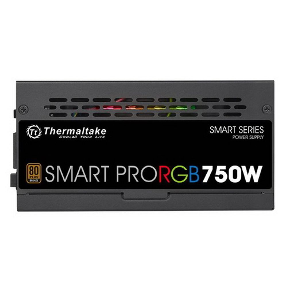 Блок питания Thermaltake Smart Pro RGB 750 SPR-750AH3FSB-R (PS-SPR-0750FPCBEU-R) 750W, 80 Plus Bronze, полностью модульный — изображение 5