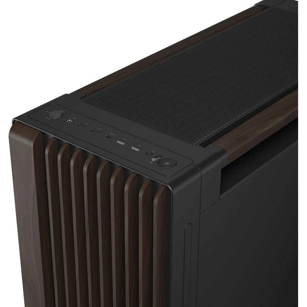 Корпус для ПК ASUS PROART PA602 WALNUT WOOD METAL PWM MODERN BLACK — изображение 12
