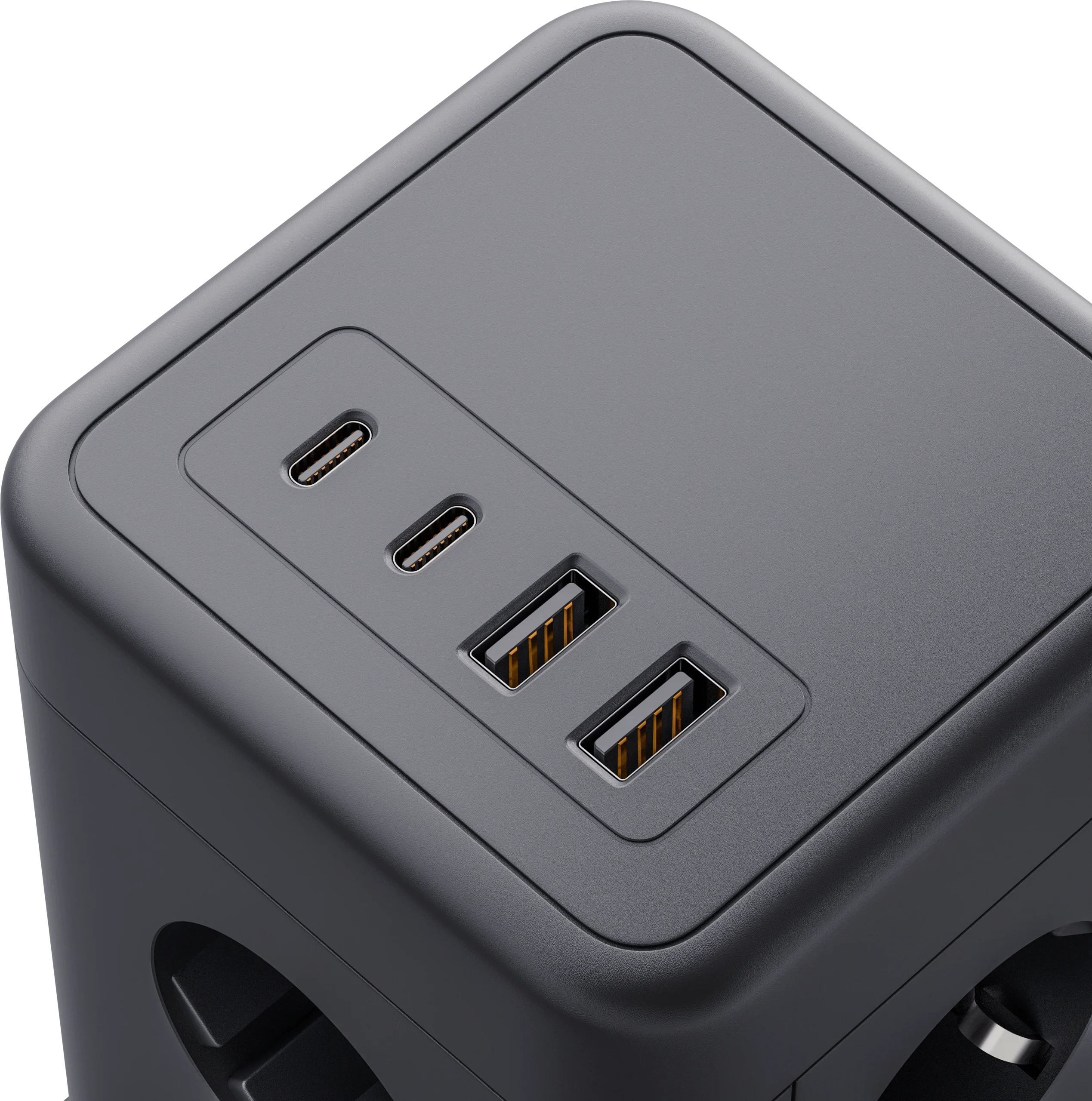 Сетевой фильтр ILS 453 3М 8 розеток 16A 2x(USB-A+USB-C) черный 99631 DEFENDER — изображение 10