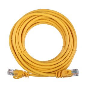 Патч-корд ACD-LPU5E-50Y  Cat5e UTP 24AWG 4Pair, 7/0.18мм CCA Желтый, 5.0м, (741623)