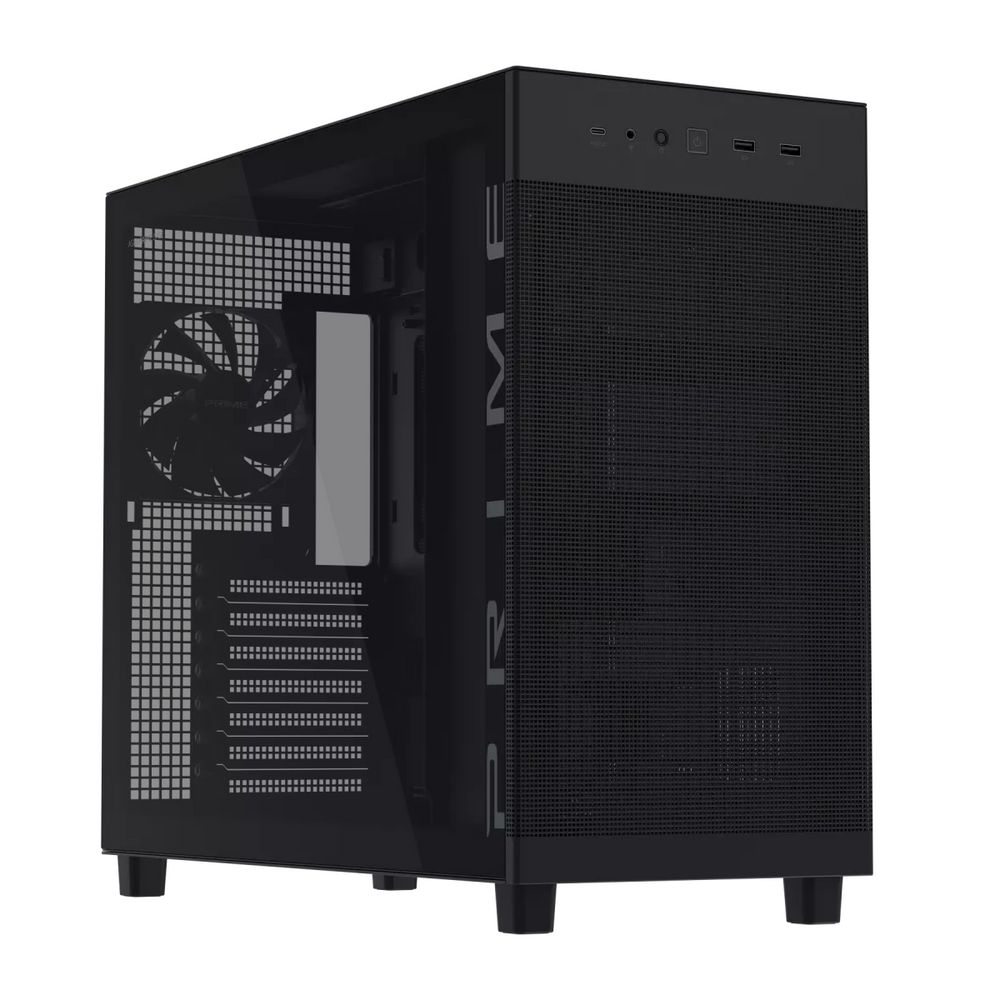 Корпус для ПК ASUS PRIME AP303 TG BLACK (90DC00V0-B39010)