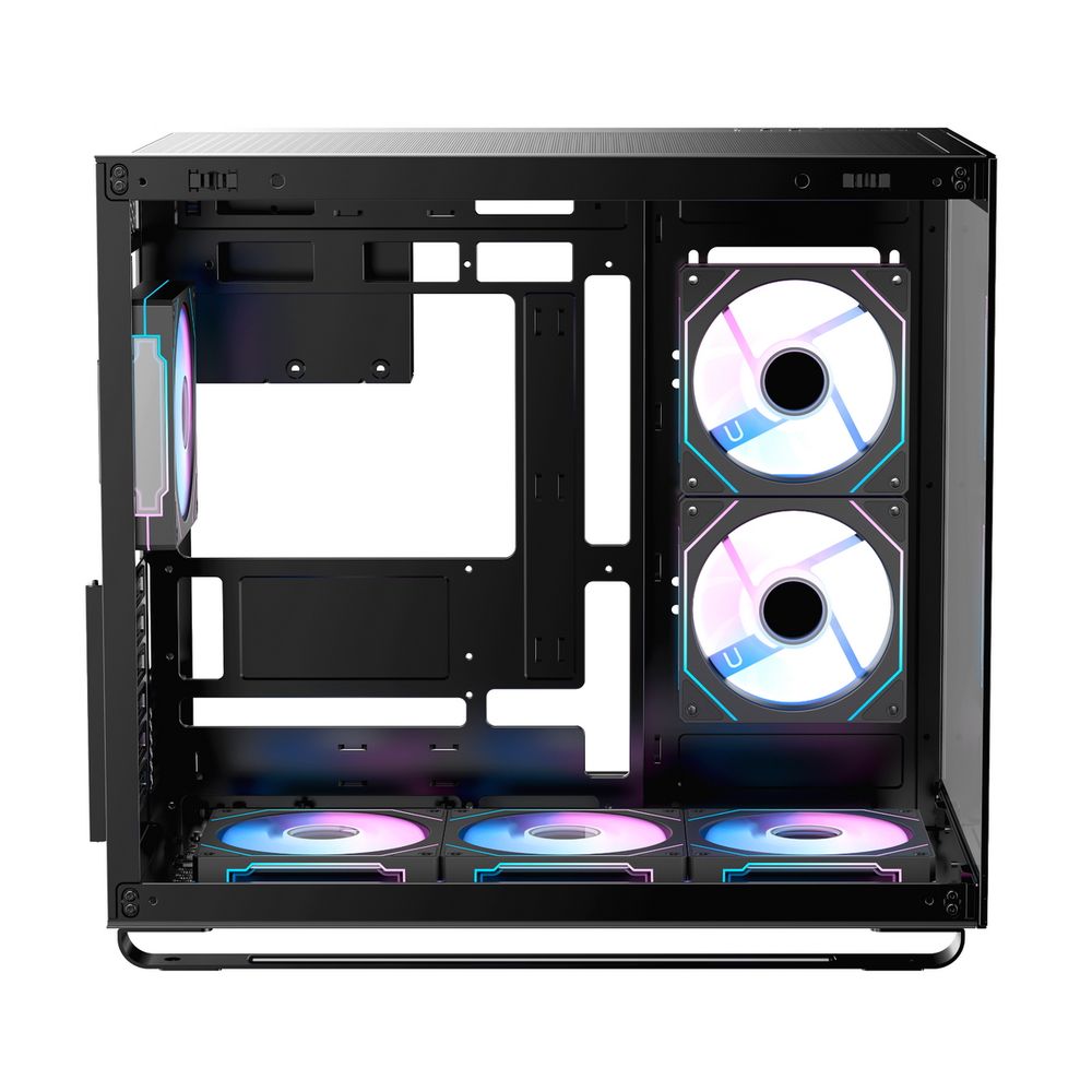 Корпус Case Ocypus Iota C70 BK ARGB ATX win / black / 6 ARGB fans / no PSU / Tempered Glass — изображение 5