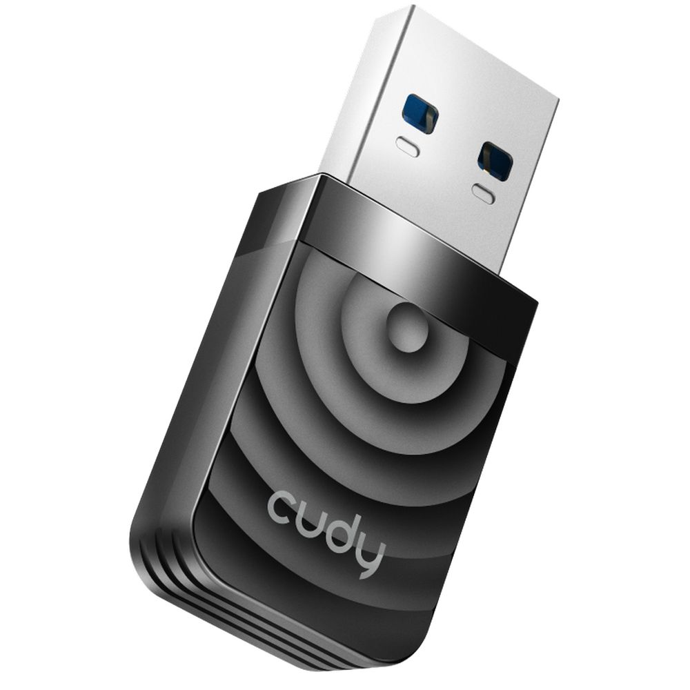 Адаптер беспроводной связи (Wi-Fi) CUDY AC1300 Wi-Fi USB 3.0 Adapter 1300Mbps High Gain Wi-Fi USB 3.0 Adapter, 802.11ac/a/b/g/n, 867Mbps at 5GHz + 400Mbps at 2.4GHz, USB 3.0 — изображение 2