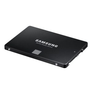 Твердотельный накопитель SSD Samsung 870 EVO MZ-77E1T0B 1TB 2.5" Client SATA 6Gb/s, 560/530, MTBF 1.5M, 3D V-NAND TLC, 1024MB, 600TBW, 0,33DWPD, RTL (545917) {10}