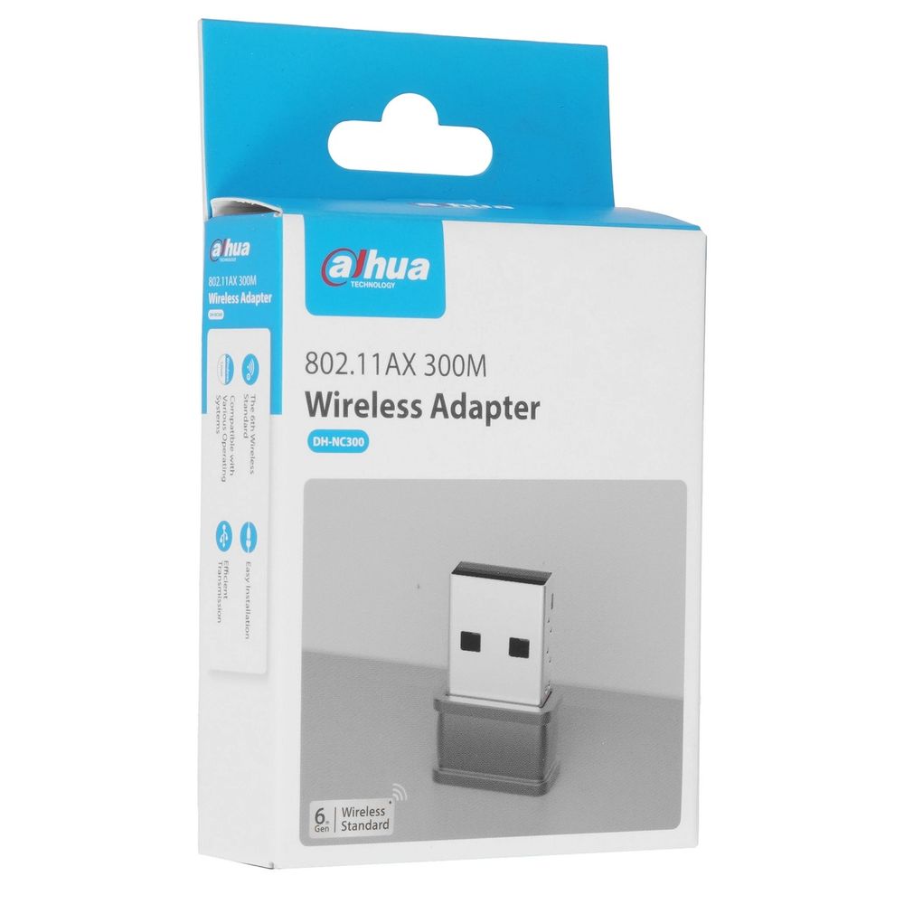Адаптер беспроводной связи (Wi-Fi) Dahua 802.11AX 300M WIRELESS ADAPTER Supports driver-free installation of Windows10. — изображение 3