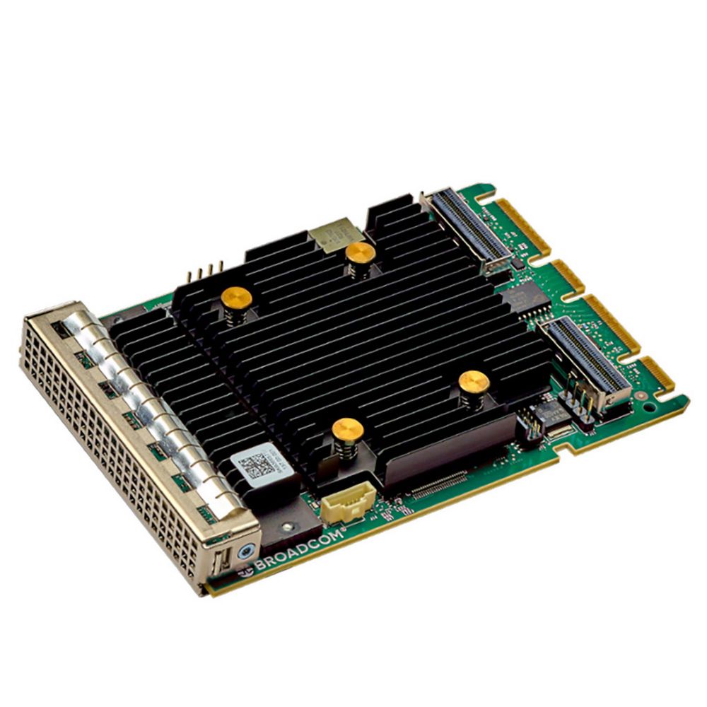 RAID-контроллер Broadcom 9562-16i SGL ( 05-50137-00 / 03-50137-00005) OCP 3.0, RAID 0,1,5,6,10,50,60, 16port (2 * int SFF8654), 8GB Cache, 3916ROC, RTL