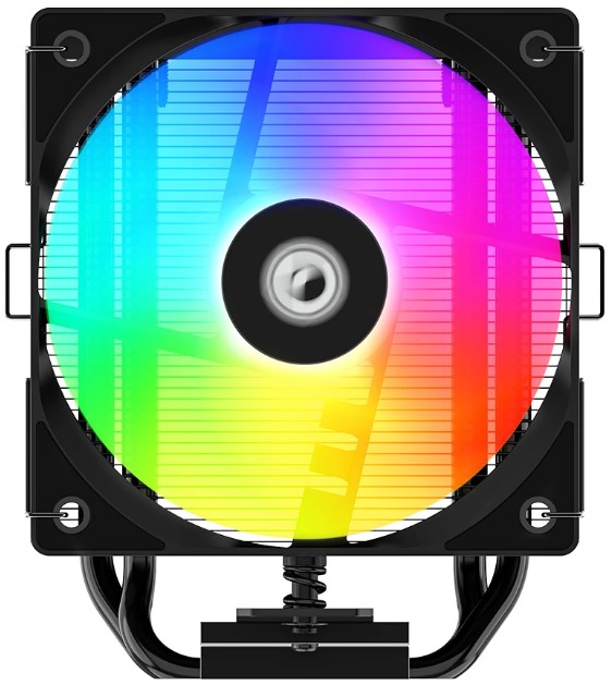 Кулер для процессора 180W SE-904-XT ARGB BLACK S1851/1700/1200/115x/AM5/AM4 4pin PWM+3pin 10cm fan ID-COOLING — изображение 3