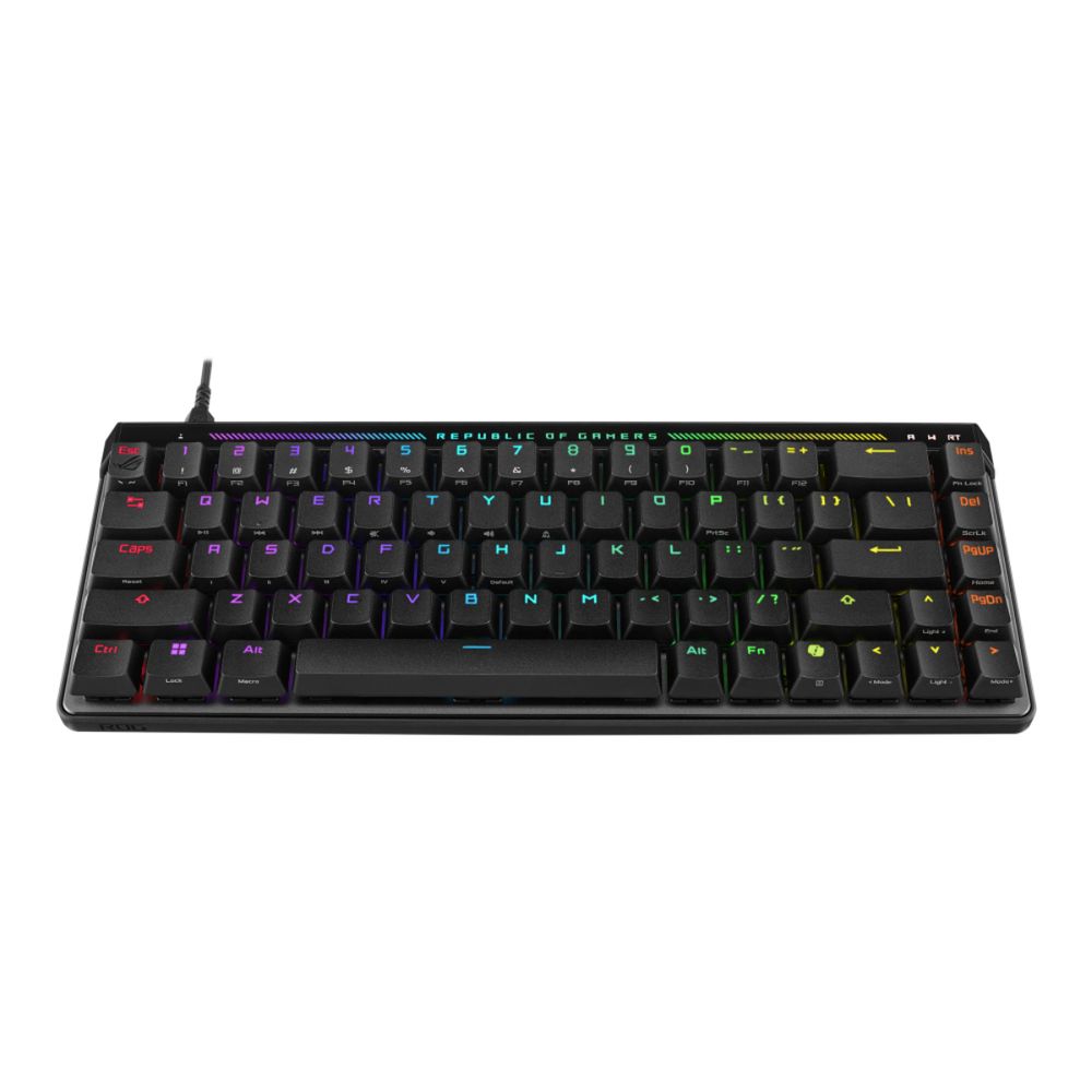 Клавиатура ASUS M605 ROG FALCHION ACE HFX ROG HFX PBT 65% USB — изображение 6