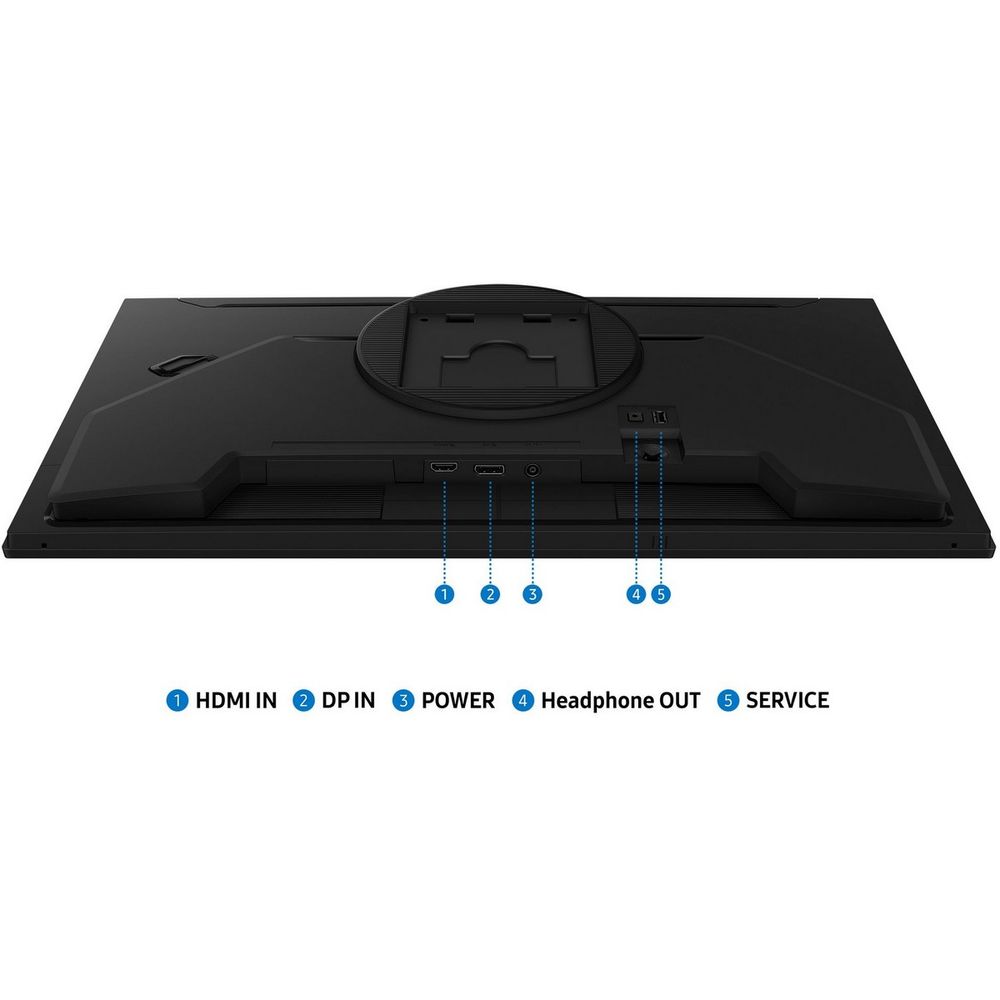 Монитор 25" SAMSUNG S25HG400EI Odyssey Neo G4 IPS, 1920x1080, 300Hz, 1ms, 300сd/m, 1000:1, HDR10 | HDMI(2.0), DP(1.2) | HAS, Pivot, Swivel, ExPSU, Vesa 100, Black — изображение 17