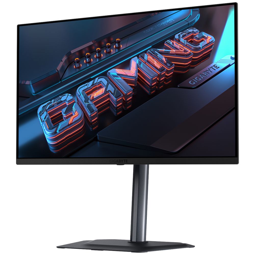 Монитор 26.5" Gigabyte MO27Q2A EK Black (QD-OLED, 2560x1440, , 0,03 ms, 178°/178°, 250 cd/m, 1,5 млн: 1, 3xUSB3.0, USB Type-C, 280Hz, 2xHDMI 2.1, DP 1.4, Pivot) — изображение 3